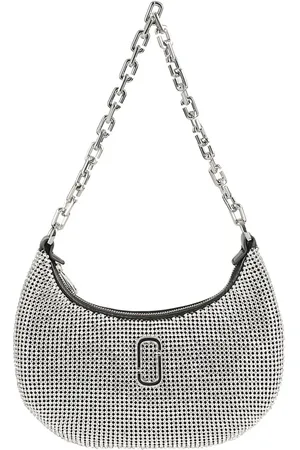 Marc Jacobs Hobo bags - Crescent-Shaped Small Curve Bag With Rhinestone Em in