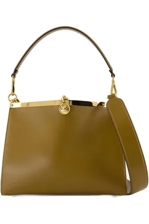Etro Hobo bags - Vela Shoulder Bag - Leather - Brown in