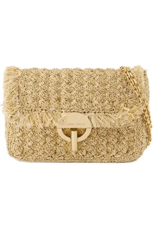 Vanessa Bruno Hobo bags - Moon Moyen Crossbody - Cotton - Neutral in