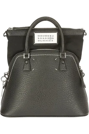 Maison Margiela Hobo bags - Black Leather Shoulder Bag in