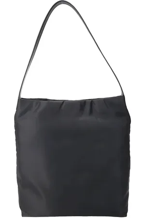 Aesther Ekme Hobo bags - Black Calfskin Shoulder Bag With Magnetic Closure in