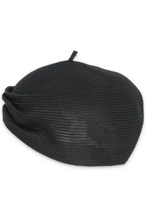 Y-3 Mutsen & petten - Black Raffia Hat in