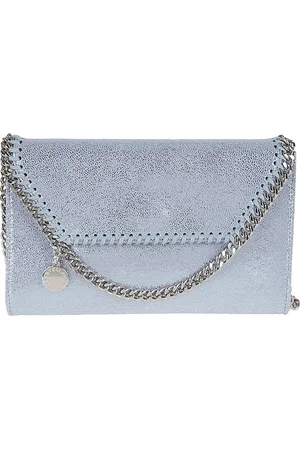Stella McCartney Hobo bags - Blue Falabella Mini Crossbody Bag in