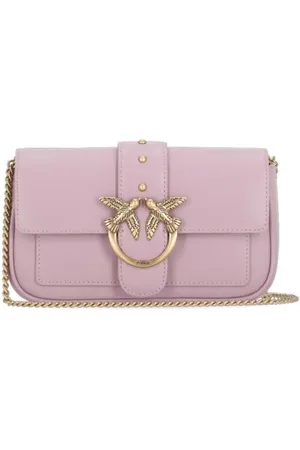 Pinko Hobo bags - Purple Leather Shoulder Bag in