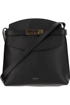 Salvatore Ferragamo Hobo bags - Calfskin Leather Hug Shoulder Bag in