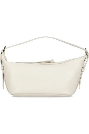 Fabiana Filippi Hobo bags - Ivory Pebbled Letaher Bag in