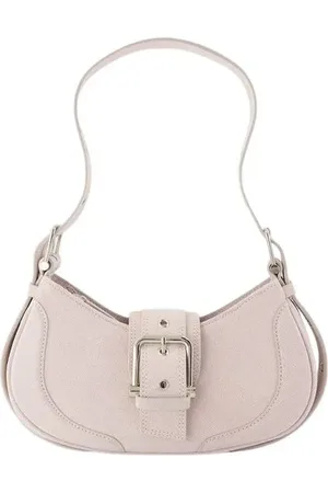 OSOI Hobo bags - Hobo Brocle Shoulder Bag - Leather - Pink in