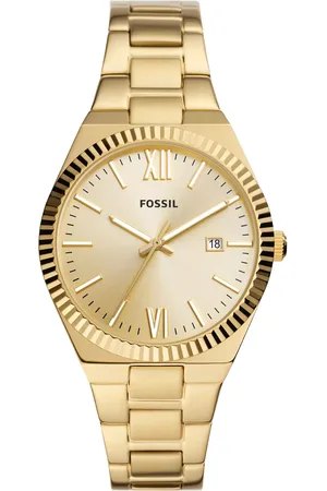 Fossil Horloges - Scarlette Three-Hand Date Stainless Steel Watch in