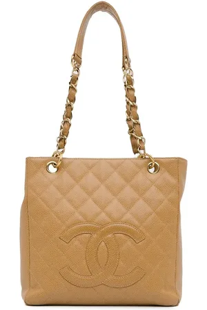 CHANEL Shoppers - 2003-2004 Caviar Petite Shopping Tote in