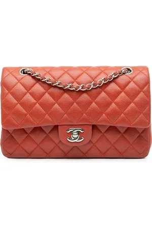 CHANEL Hobo bags - 2010-2011 Medium Classic Caviar Double Flap in