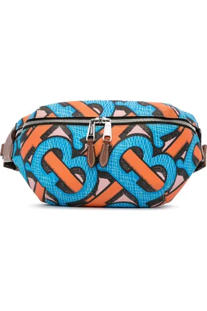 Burberry Heuptassen - 2018-present Monogram TB E Canvas Sonny Belt Bag in