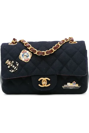 CHANEL Hobo bags - 2018-2019 Mini Rectangular Classic Jersey Sailor S in