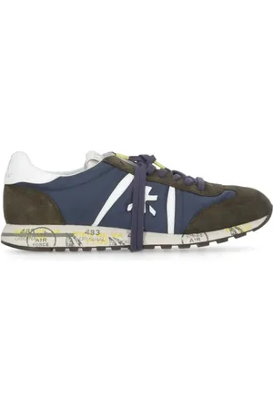 Premiata Low-Top Sneakers - Blue Lucy 7525 Sneakers in