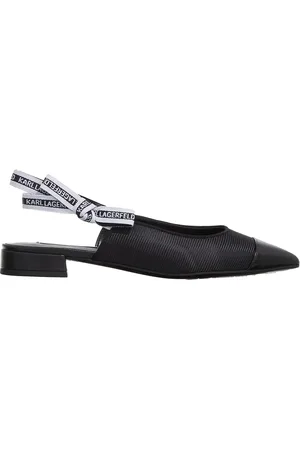 Karl Lagerfeld Ballerinas - Kerrie Ribbed Sling in