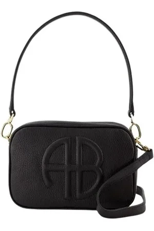 ANINE BING Hobo bags - Lili Bag Crossbody - Leather - Black in