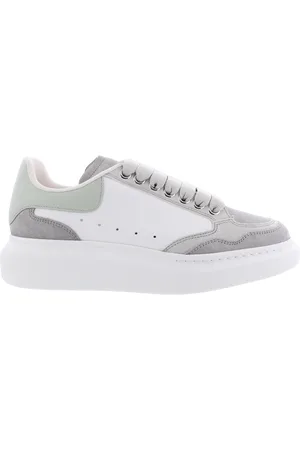 Alexander McQueen Low-Top Sneakers - Dames Oversized Sneaker /Grijs in