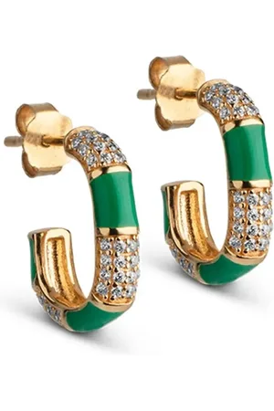 Enamel Oorbellen - Oline Ohrringe in