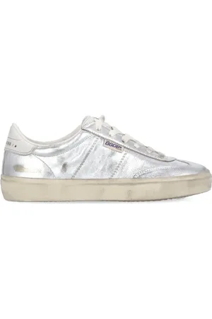 Golden Goose Low-Top Sneakers - Silver Soul Stars Sneakers in