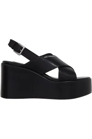 Karl Lagerfeld Sandalen met hak - Wendy Kross Strap Sling in