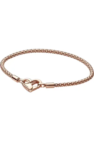 PANDORA Armbanden - Moments Studded Chain Bracelet in