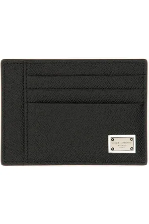 Dolce & Gabbana Portemonnees - Leather Card Holder in