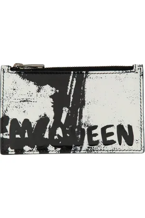 Alexander McQueen Portemonnees - Card Holder With Logo in