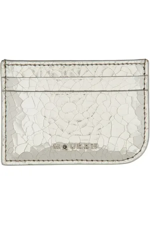 Alexander McQueen Portemonnees - Leather Card Holder in