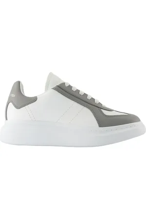 Alexander McQueen Low-Top Sneakers - Oversized White Sneakers With Chunky Sole in