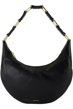 ANINE BING Hobo bags - Kate Hobo Bag - Leather - Black in