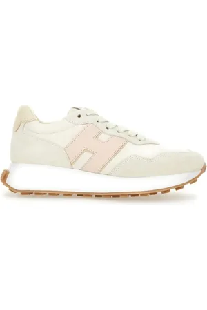 Hogan Low-Top Sneakers - Textured Leather Sneakers in