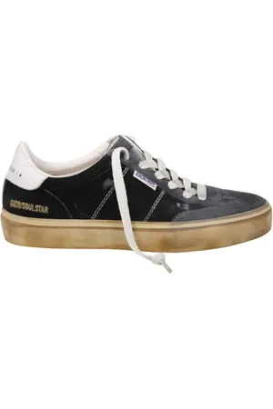 Golden Goose Low-Top Sneakers - Soul-Star Velvet Upper Suede Hf Tongue Leather Hee in