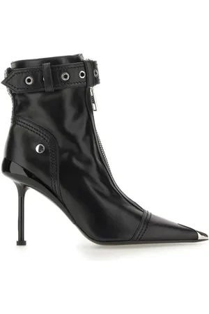 Alexander McQueen Boots - Slash Biker Boot in