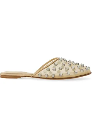 Alexander Wang Sandalen - "Rhodes"Transparent Sandals With Metallic Studs in