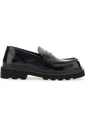 Dolce & Gabbana Loafers - Leather Loafer in