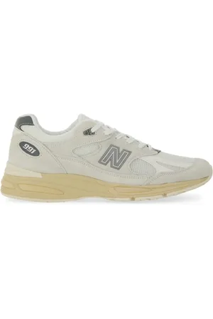New Balance Low-Top Sneakers - Sporty Pigskin And Mesh Sneakers With Cushioned So in