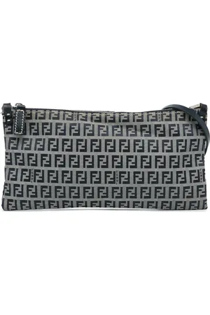 Fendi Hobo bags - 2000-2010 Zucchino Canvas Pochette Crossbody in