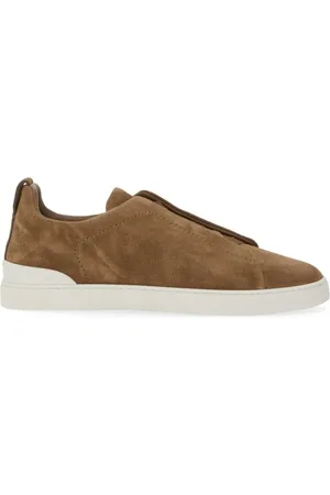 Ermenegildo Zegna Low-Top Sneakers - Suede Sneaker in
