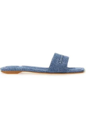 Alexander Wang Denim "Vy" Slipper in