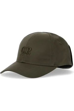 C.P. Company Mutsen & petten - C.p. Company Chrome-r Goggle Military Green Cap Gr in