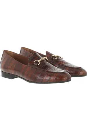 Isabel Bernard Loafers - Vendôme Fleur Calfskin Leather Loafers in