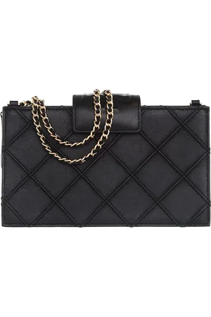 Tory Burch Portemonnees - Fleming Mini Chain Wallet in