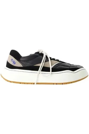 Ader Error Low-Top Sneakers - Log; Baus Sneakers - Leather - Black in
