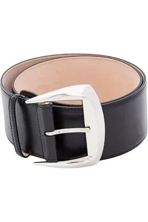 Alexander McQueen Riemen - Leather Belt With Buckle in