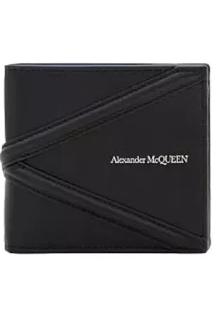Alexander McQueen Portemonnees - Leather Wallet in