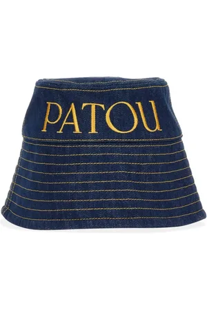 Patou Mutsen & petten - Structured Bucket Hat With Embroidered Logo in