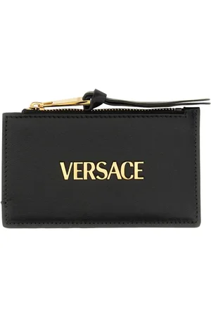 VERSACE Portemonnees - Zippered Card Holder in