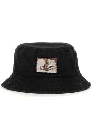 Vivienne Westwood Mutsen & petten - Bucket Hat With Logo in