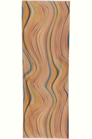 Paul Smith Sjaals & halsdoeken - "Swirl" Linen Scarf in