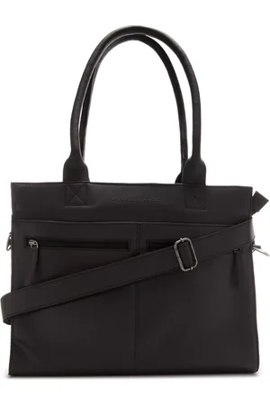 Chesterfield Business & reistassen - Elody Schwarze Leder Wickel in