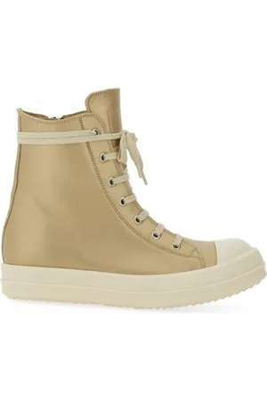 Rick Owens Low-Top Sneakers - High-Top Sneakers With Smooth Leather Upper And Ch in